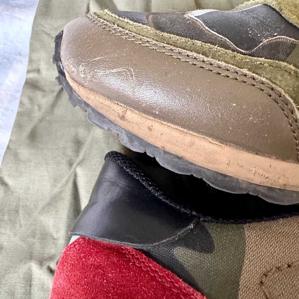 Men’s Valentino camo/dark red rockrunner sneakers - Picture 7 of 9